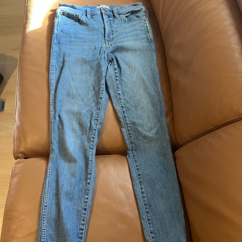 WOMENS MADEWELL HIGH RISE SKINNY JEANS SIZE 29
